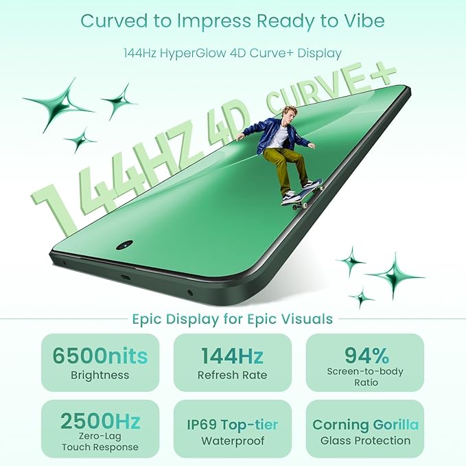 Realme 15 5G (Velvet Green, 256 GB)  (8 GB RAM)