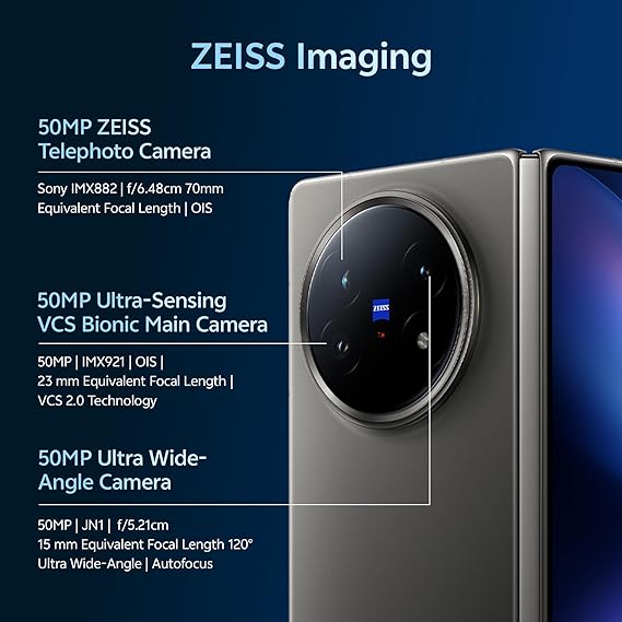 VIVO X Fold5 5G (Grey, 512 GB)  (16 GB RAM)