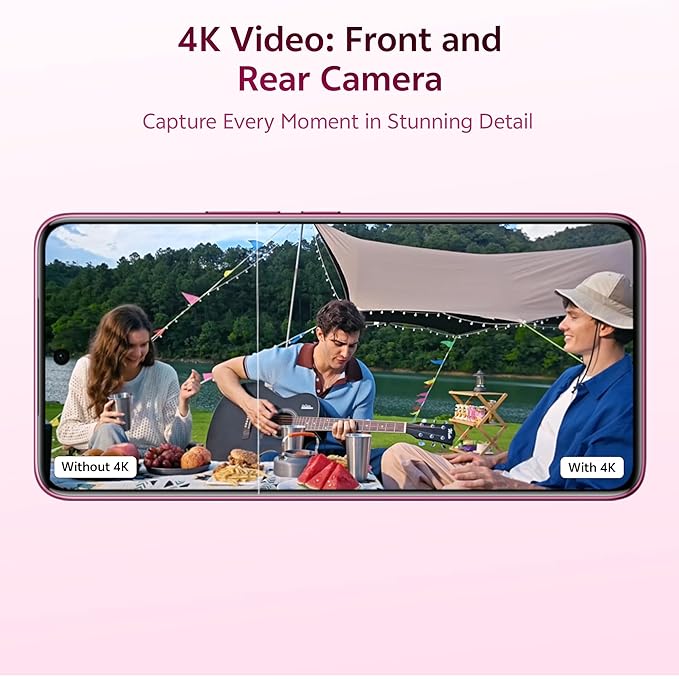 vivo V60e 5G (Elite Purple, 8GB RAM, 128GB Storage)